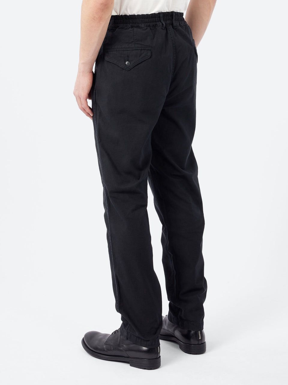 Sage De Cret Sage de Cret Elastic Back Satin Tapered Japanese Pants Size US 33 - 6 Thumbnail