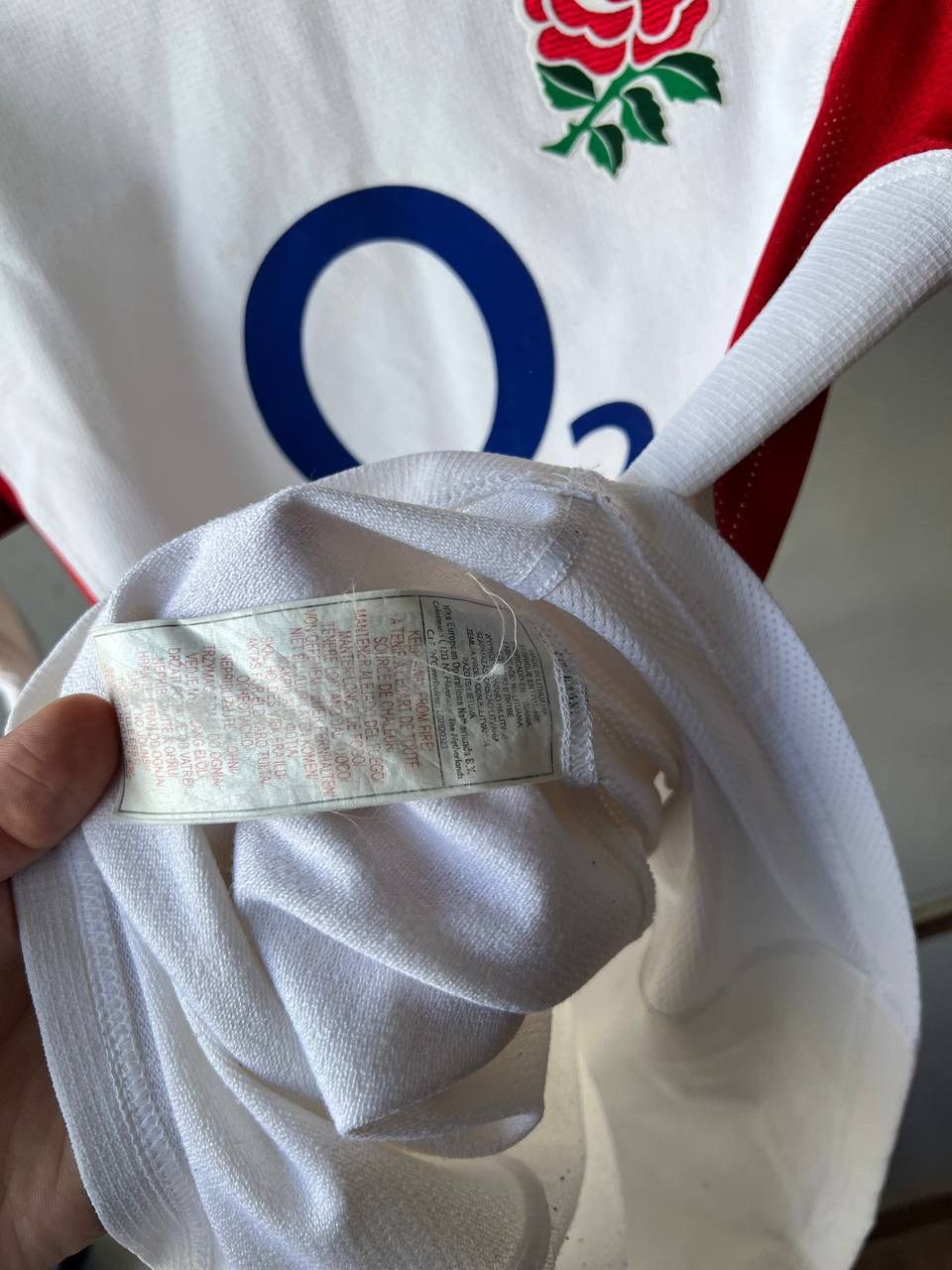 Vintage 2003/4 ENGLAND TEAM HOME RUGBY UNION NIKE JERSEY SHIRT SZ M Size US L / EU 52-54 / 3 - 15 Thumbnail