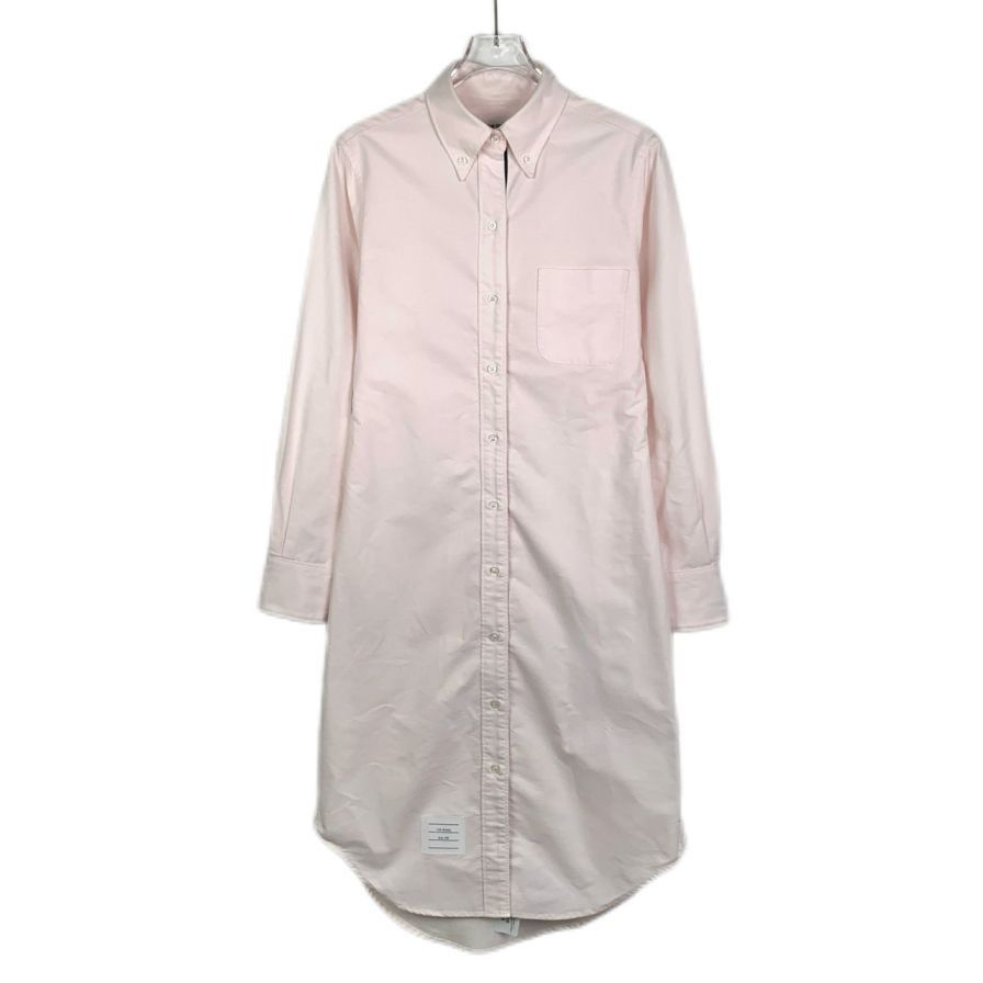 thom browne shirt dress Thom Browne // RWB Shirt Dress  VSP Consignment