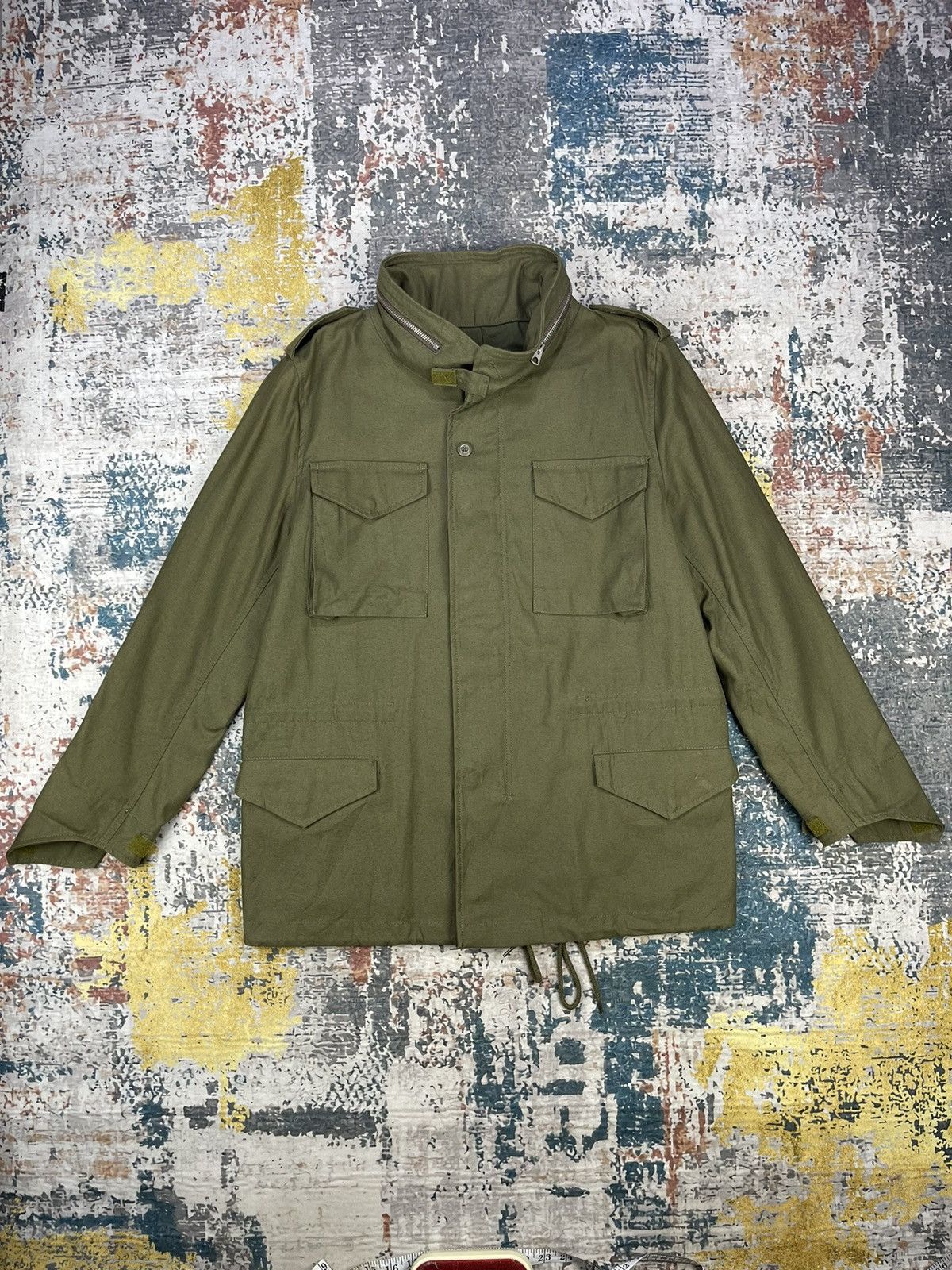 Vintage Military Houston Inc Coat Mens M-65 Field Jackets Size US M / EU 48-50 / 2 - 1 Thumbnail
