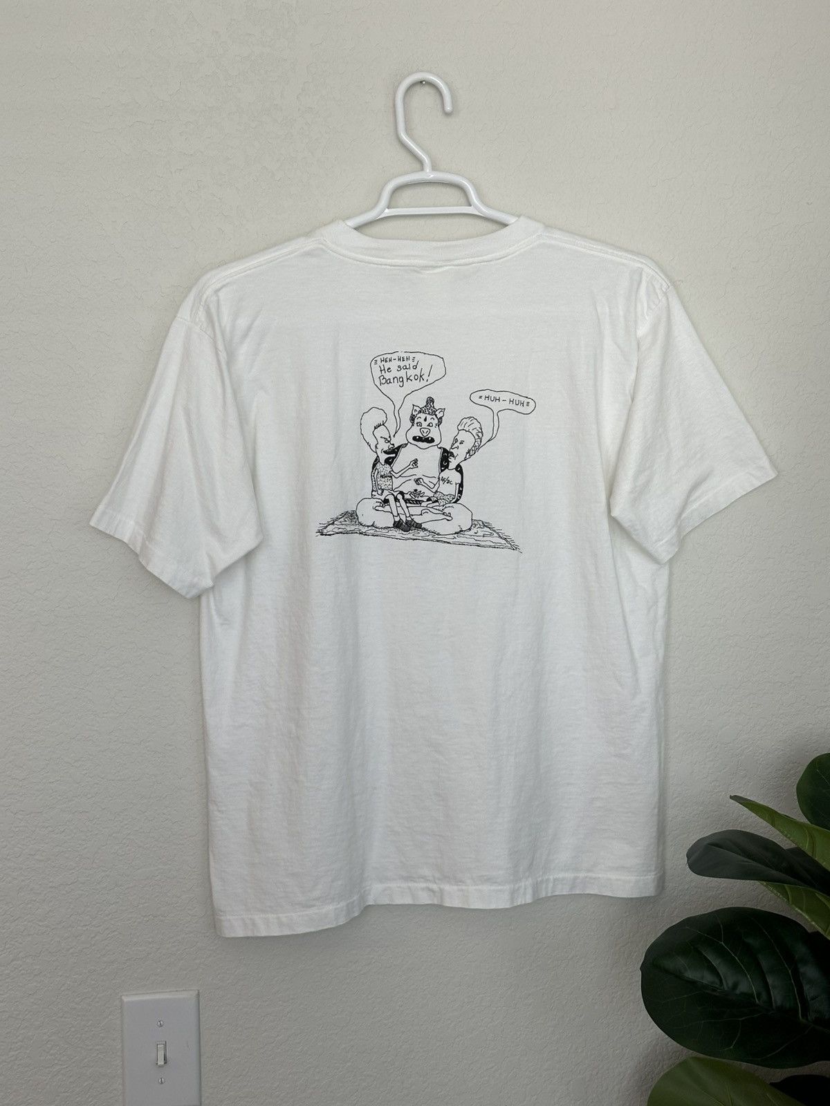 Old Navy Vintage 90s Old Navy Beavis & ButtHead MTV Parody Tshirt LXL Size US XL / EU 56 / 4 - 7 Thumbnail