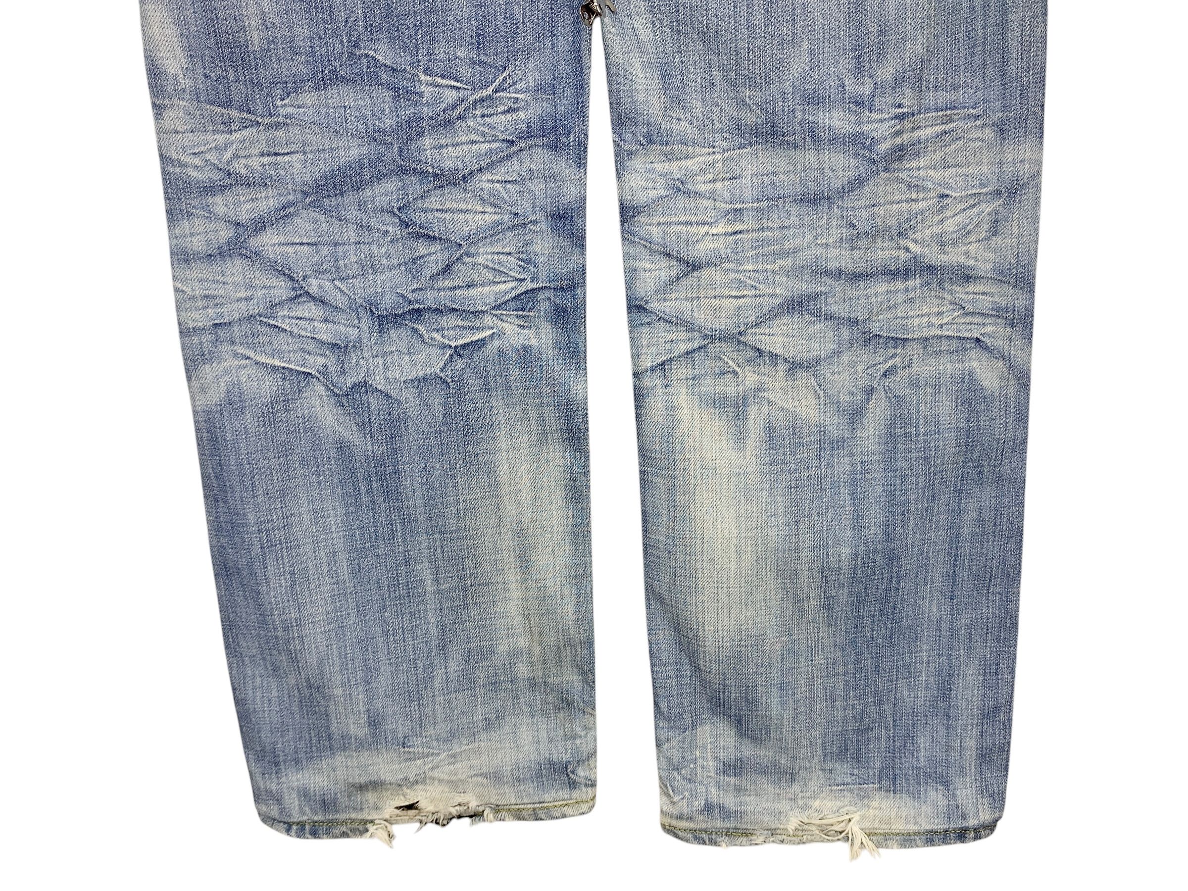 Energie Energie Light Was Baggy Denim Jeans Size US 31 - 8 Thumbnail