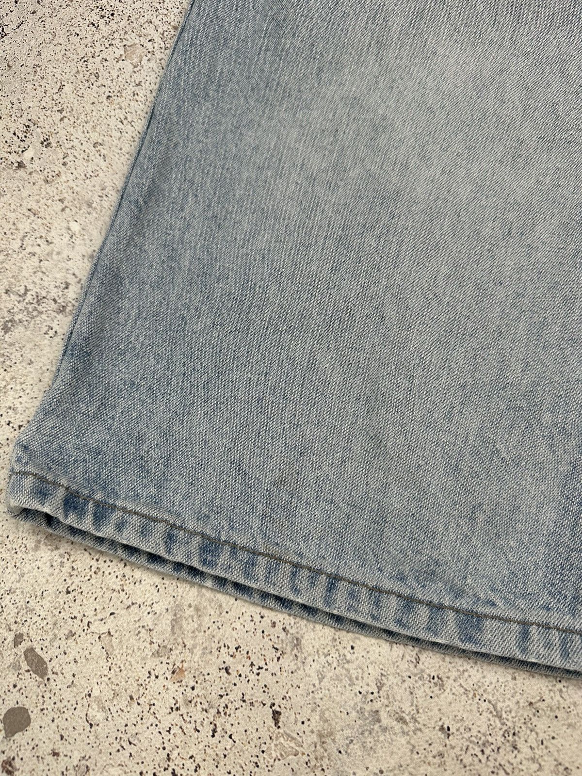 Levi's × Vintage Vintage 90’s Levi’s Black Tab Denim Shorts (38) Men long fit Size US 38 / EU 54 - 7 Thumbnail