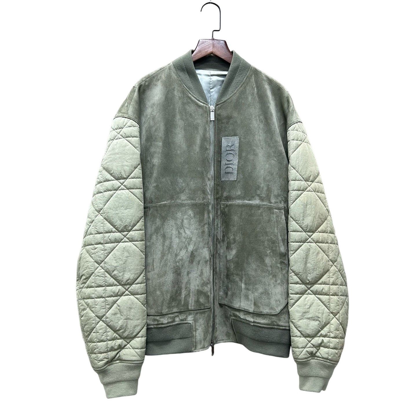 Dior Dior Suede Bomber Jacket Size 52 Size US L / EU 52-54 / 3 - 1 Thumbnail