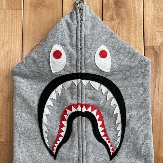 Bape 🔥2XL🔥 BAPE WGM Shark full zip hoodie a bathing ape XXL Size US XXL / EU 58 / 5 - 4 Thumbnail