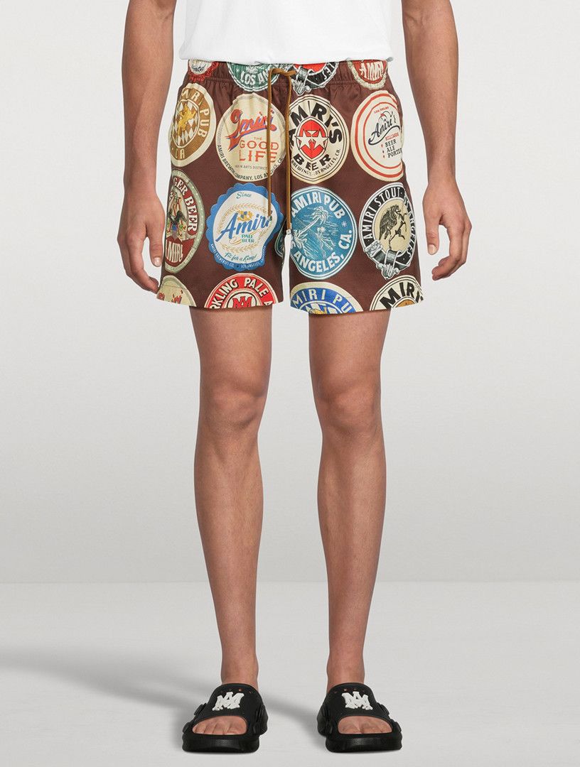 Amiri o1h1sh10525 Coasters Swim Trunks in Multicolor Size US 34 / EU 50 - 2 Thumbnail