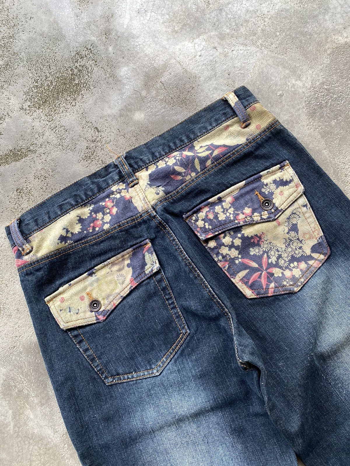 If Six Was Nine × Japanese Brand Vintage Karakuri Japanese Denim Jeans Size US 32 / EU 48 - 4 Thumbnail