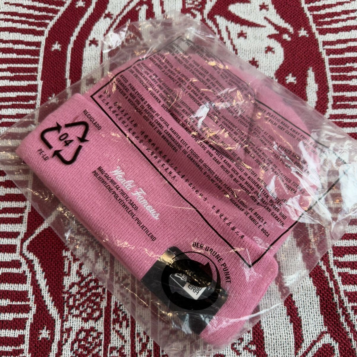 New Era × Supreme FW21 Supreme New Era Box Logo Beanie Pink OS Size ONE SIZE - 10 Thumbnail
