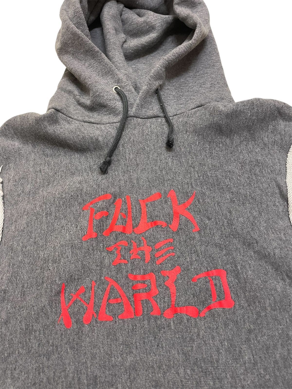 Hex Antistyle Hex Antistyle Fuck The World Sleeveless Hoodie Size US L / EU 52-54 / 3 - 5 Thumbnail
