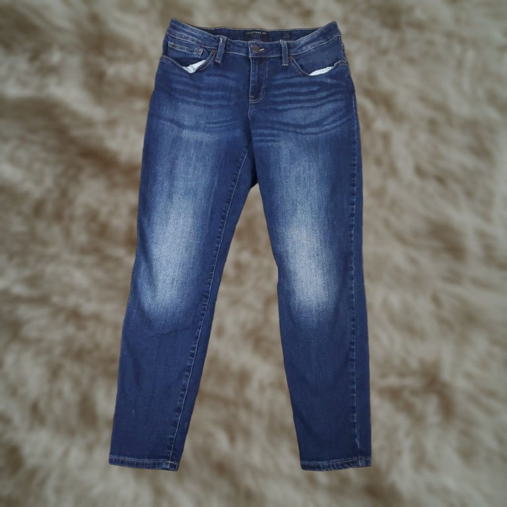Lucky Brand Lucky Brand Jeans Womens Size 10 Blue Straight Leg Cotton Blend Casual Denim Womens Size 32" / US 10 / IT 46 - 1 Thumbnail