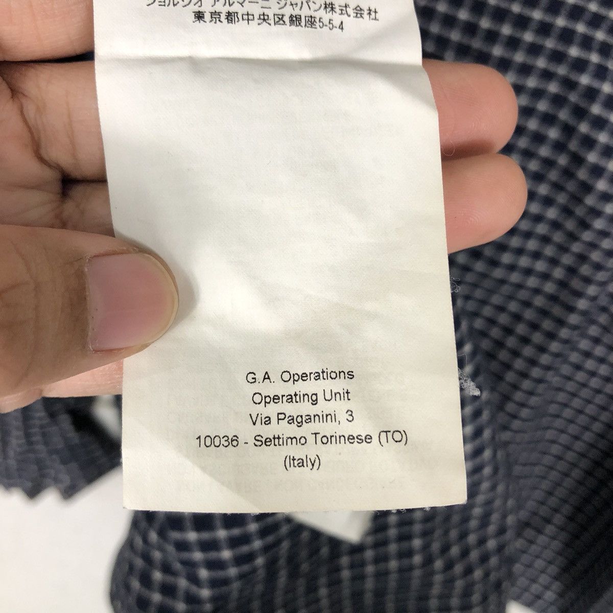 Emporio Armani 🔥Emporio Armani Tartan Design Casual Chore Jacket Size US M / EU 48-50 / 2 - 20 Thumbnail