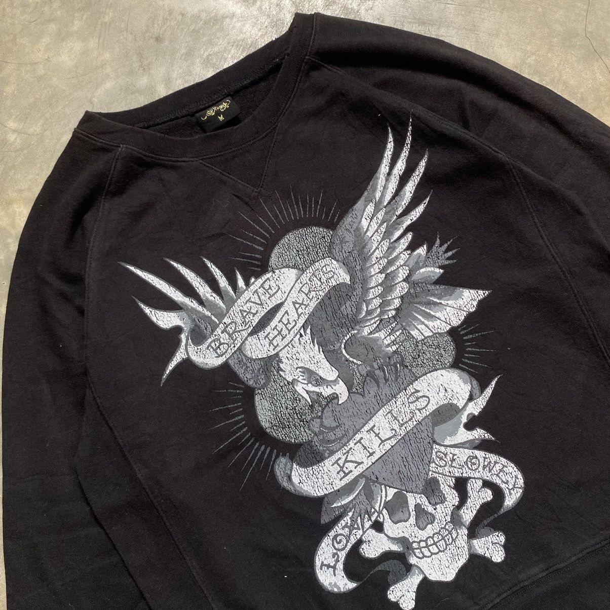 Christian Audigier Ed Hardy Tatto Crewneck Shirt Size US M / EU 48-50 / 2 - 2 Thumbnail