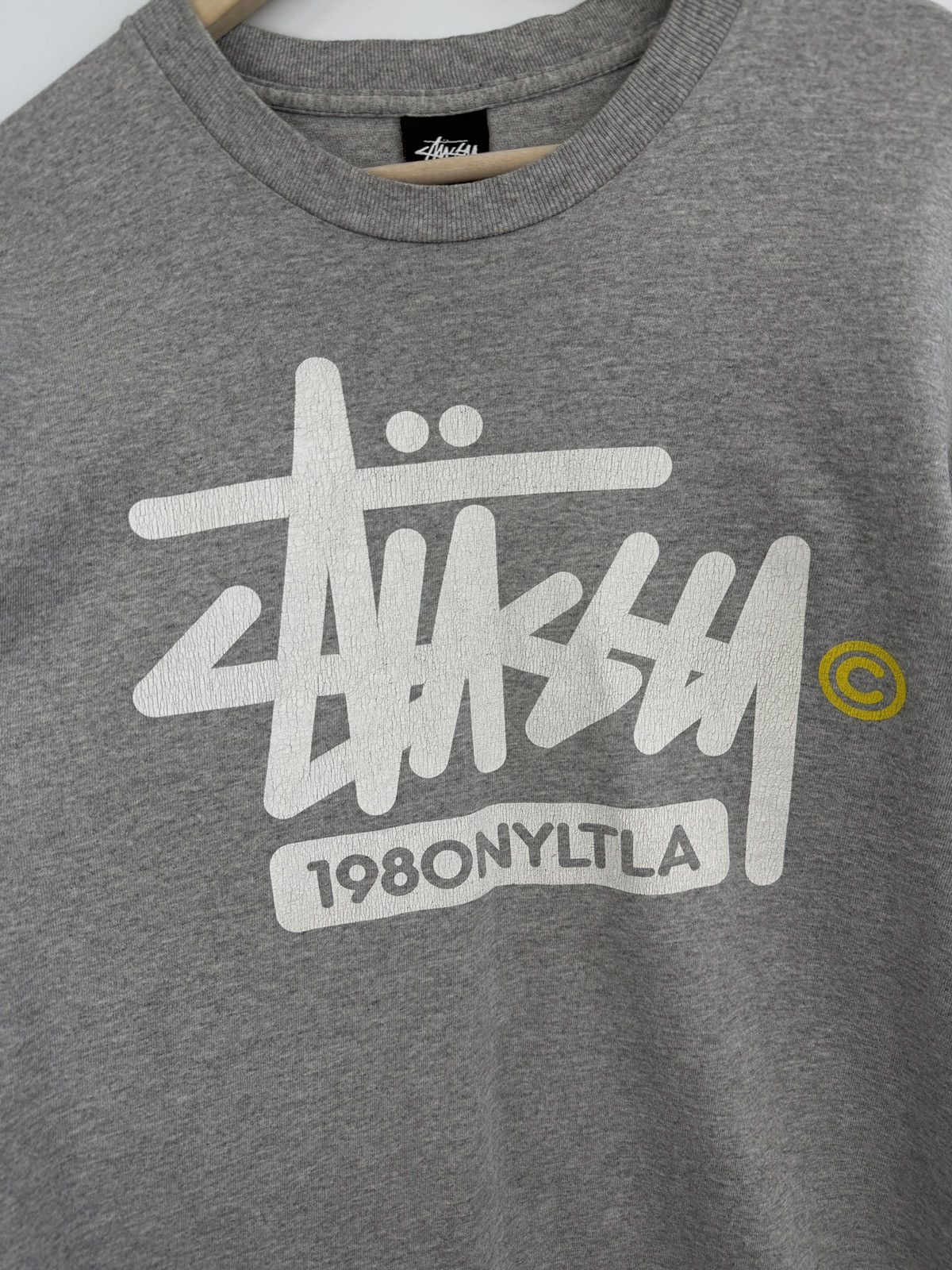 Stussy × Vintage 🇺🇸 Vintage Y2K Stussy 1980 NYLTLA T-Shirt Rare Hype Retro Size US M / EU 48-50 / 2 - 5 Thumbnail