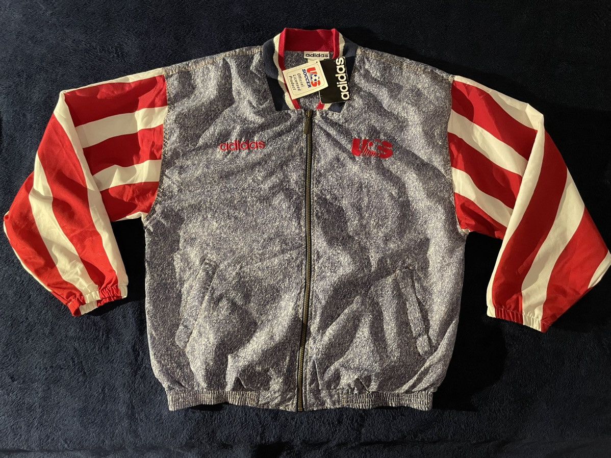 image of Adidas 1994 Usa Soccer Jacket Vintage Deadstock Size M, Men's