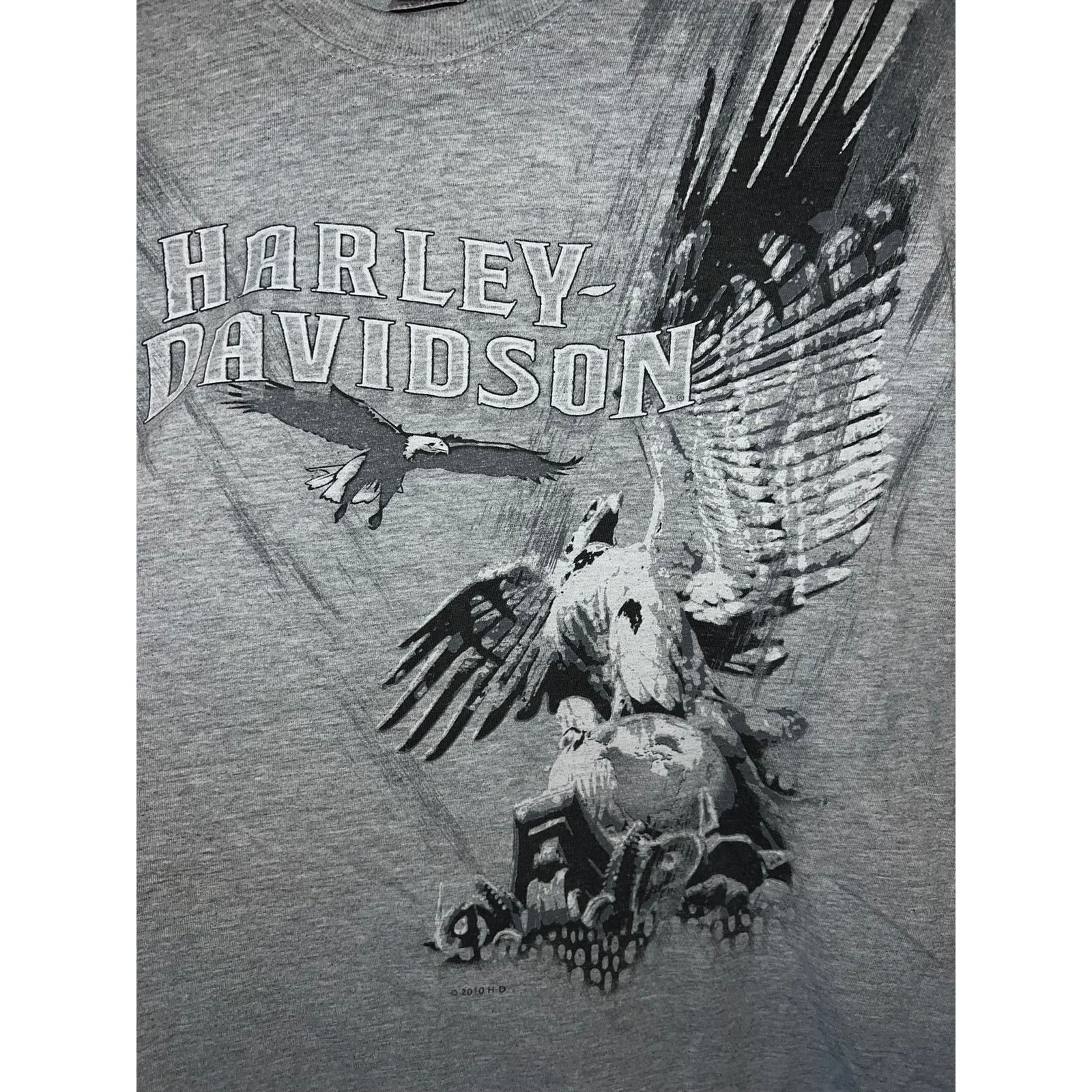 Harley Davidson Harley Davidson Wyoming Shirt Cody WY Beartooth Gray Tee XL Size US XL / EU 56 / 4 - 5 Thumbnail