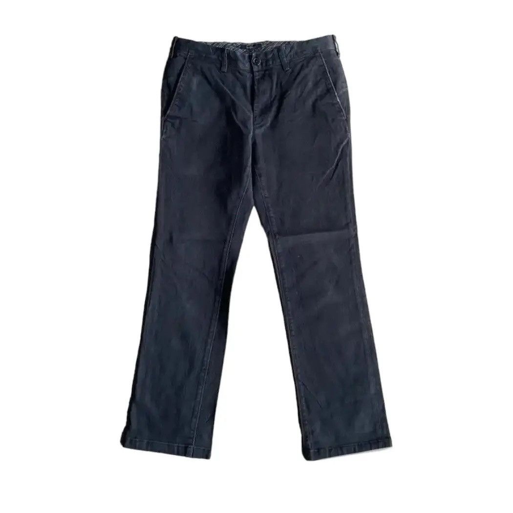 Black Label Burberry x Black Label Designer Chino Blank Pants W29 Size US 29 - 1 Thumbnail
