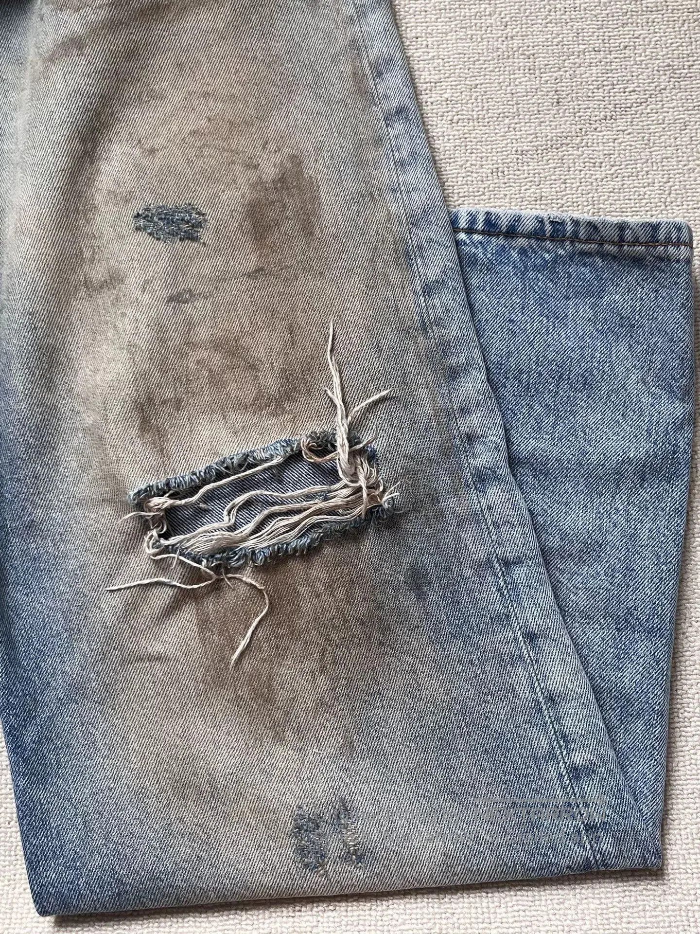 Acne Studios Acne Studios Blue Wide. Size US 32 / EU 48 - 3 Thumbnail