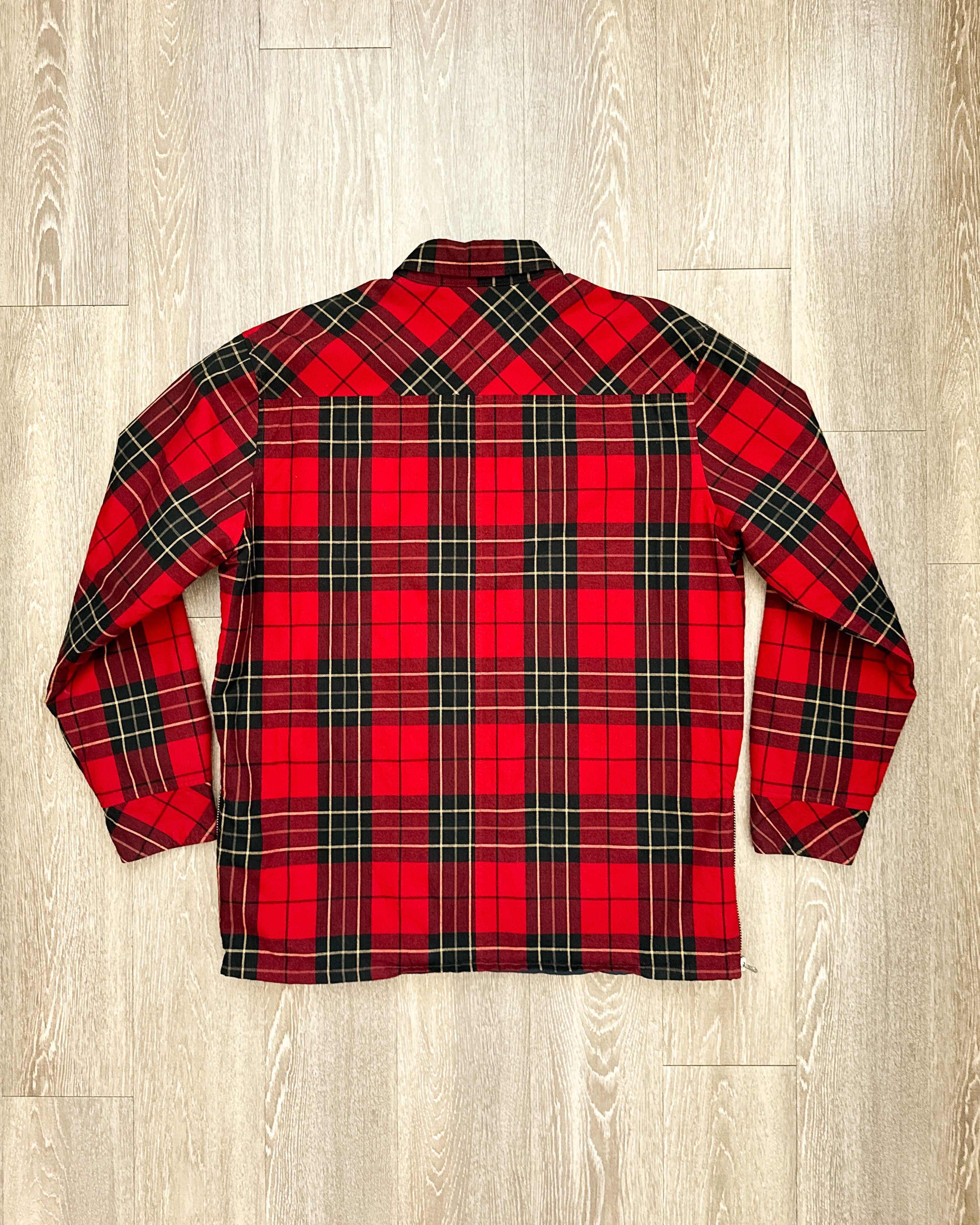 Fear of God Fear Of God Collection One Plaid Zipper Flannel Red Men's L Size US L / EU 52-54 / 3 - 7 Thumbnail