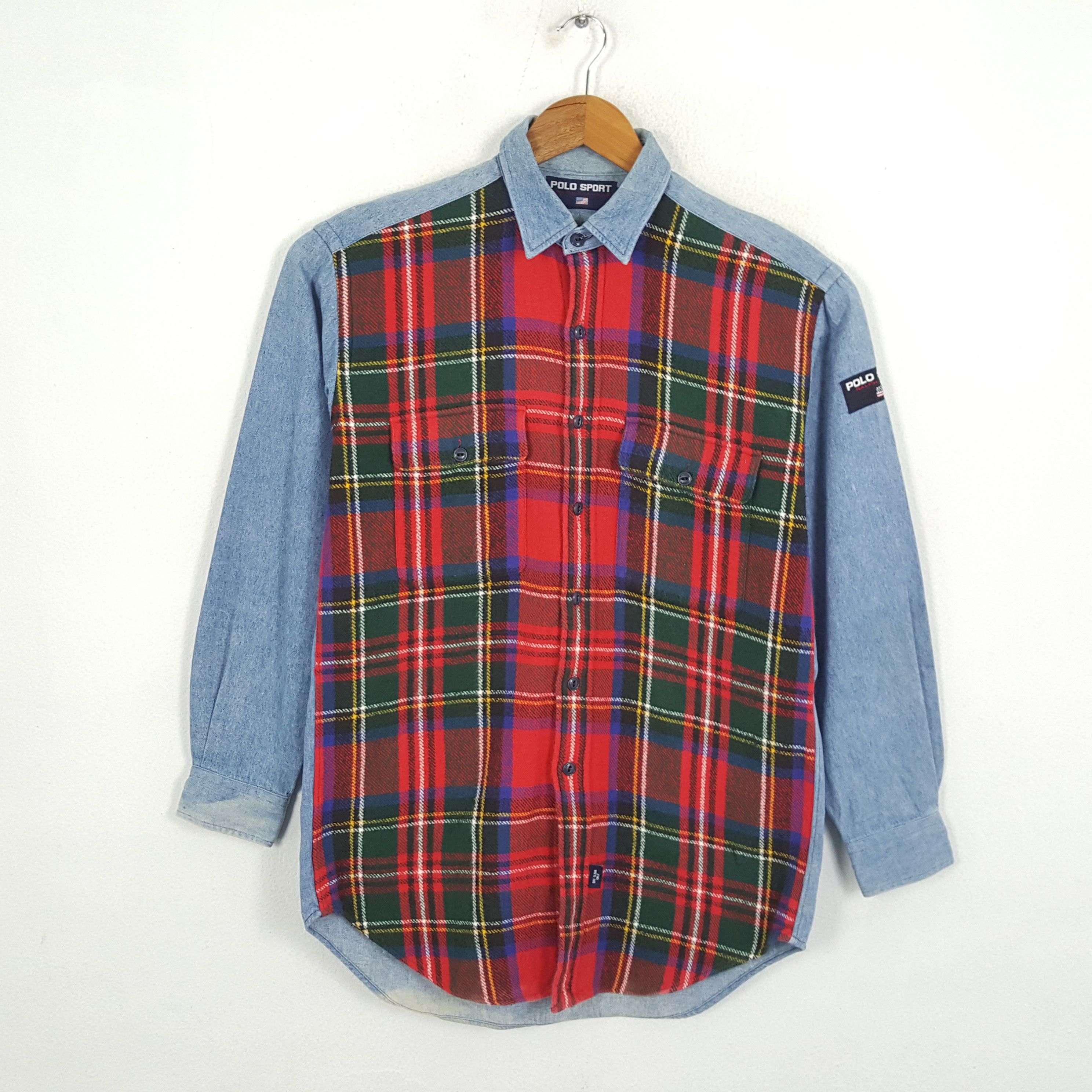 Vintage POLO SPORTS by RALPH LAUREN Design Sun faded Shirts