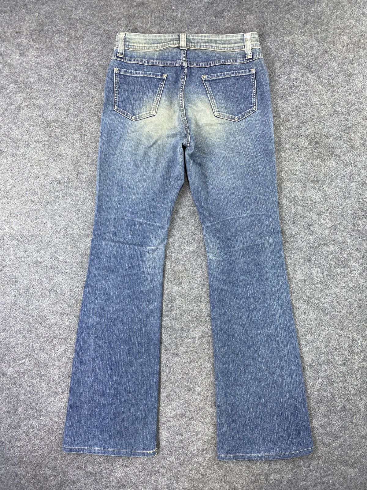 Japanese Brand × Jean Georgia Love Bootcut Blue Wash Jeans - J1041 Size 28" / US 6 / IT 42 - 5 Thumbnail