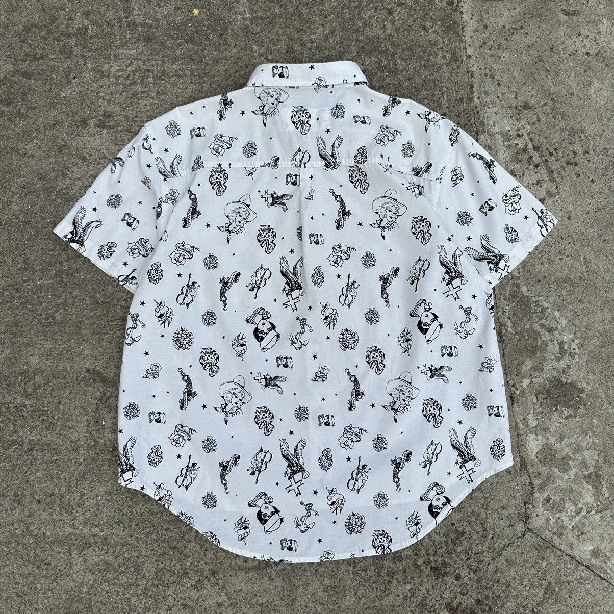 Japanese Brand × Vintage Vintage Japanese Style Shirt Old School Band Street style Size US XXL / EU 58 / 5 - 3 Thumbnail