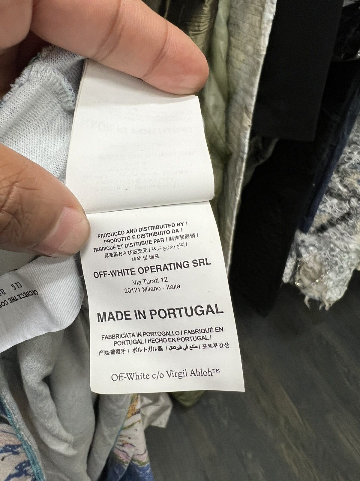 Off-White × Virgil Abloh Off-White x Katsu spray paint T-shirt Size US XL / EU 56 / 4 - 9 Thumbnail