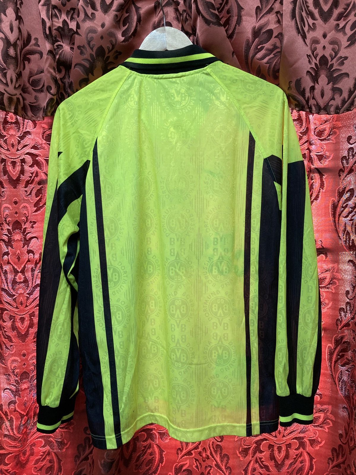 Nike BORRUSIA DORTMUND RARE 96 Nike Jersey long sleeve Size US M / EU 48-50 / 2 - 10 Thumbnail