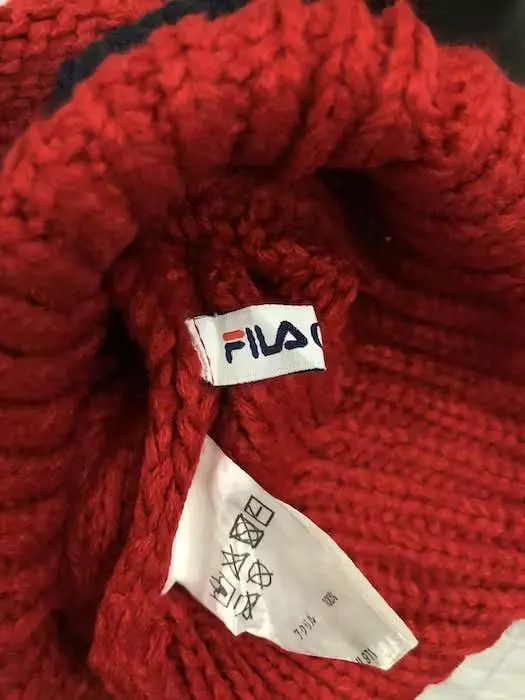 Fila Fila Small Logo Knit Beanie Hat Size ONE SIZE - 4 Thumbnail