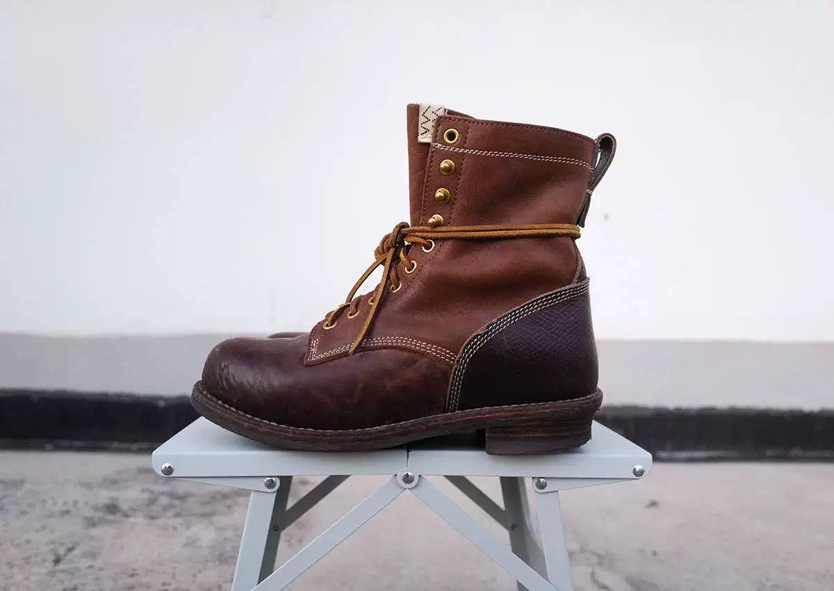 Visvim visvim poundmaker folk work boots size 42.5 Size US 10.5 / EU 43-44 - 1 Thumbnail