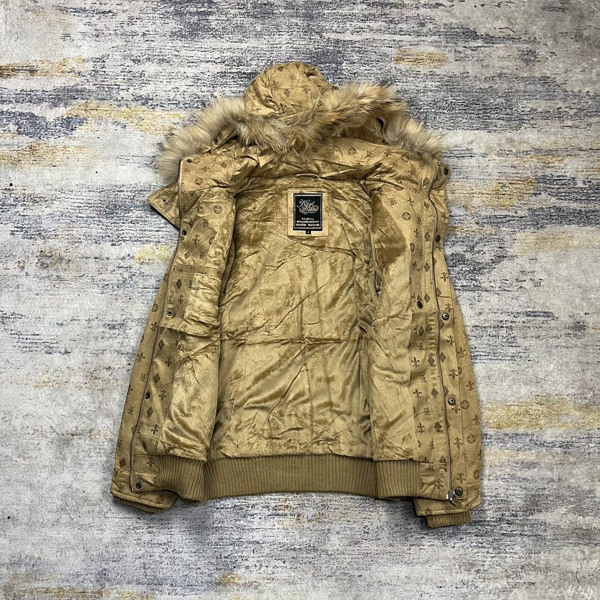 Karl Kani Vintage y2k Karl Kani fur hoodie monogram jacket 2 way Size US S / EU 44-46 / 1 - 10 Thumbnail