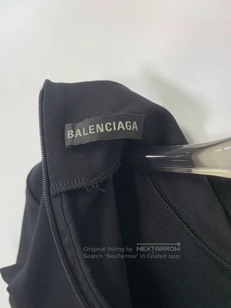 Balenciaga Balenciaga Solid Color Long Sleeve Crew Neck Knit Sweater, Size XXS / US 00 / IT 34 - 3 Thumbnail