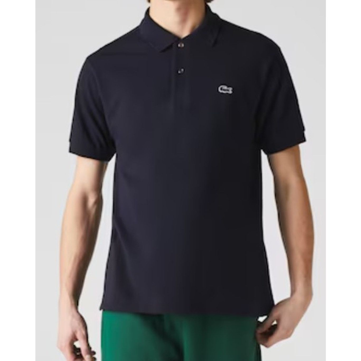 Lacoste Lacoste Men's Legacy Short L.12.12 Pique Polo Shirt Abysm XS Size US XS / EU 42 / 0 - 1 Thumbnail