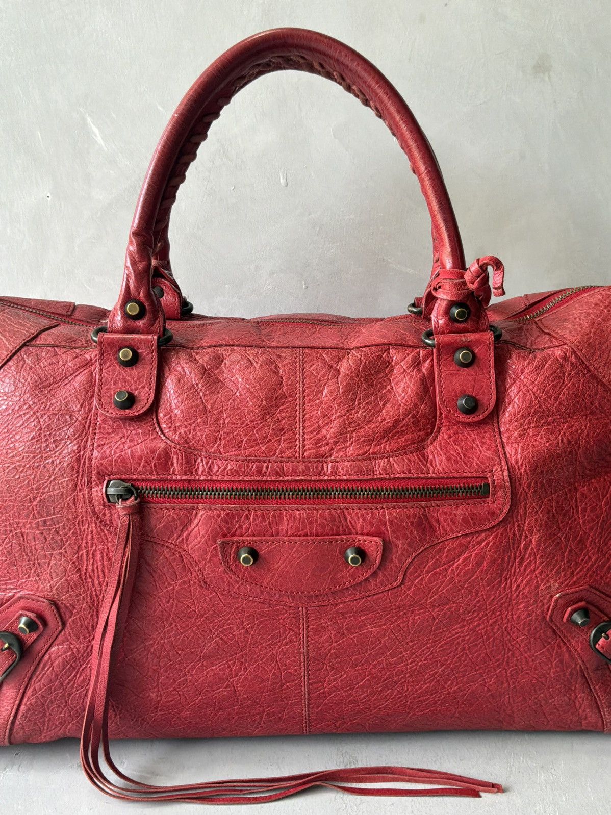 Balenciaga Balenciaga - City ‘Work’ Lambskin Bag Size ONE SIZE - 4 Thumbnail
