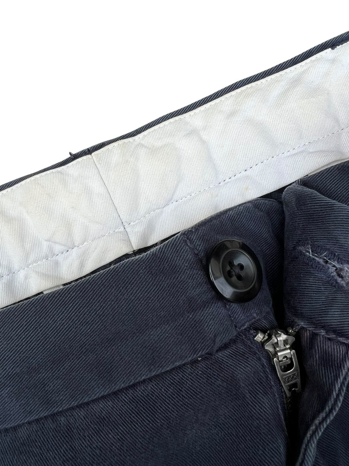 Polo Ralph Lauren Vintage 90s Polo Ralph Lauren Small Pony Faded Navy Trouser Size US 38 / EU 54 - 7 Thumbnail