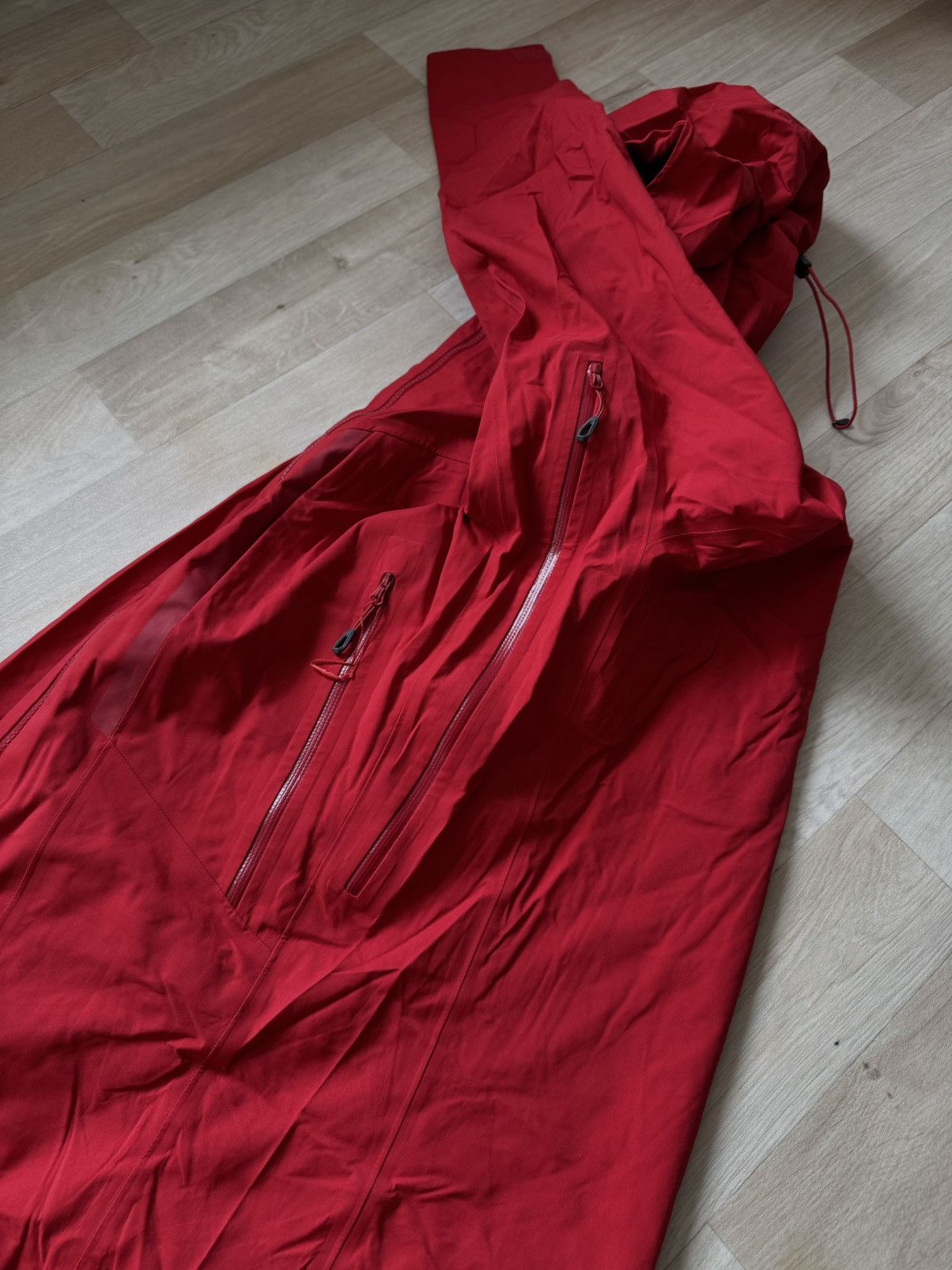 Mammut Mammut Masao Hooded Red Outdoor Jacket hiking trekking ski Size US M / EU 48-50 / 2 - 5 Thumbnail