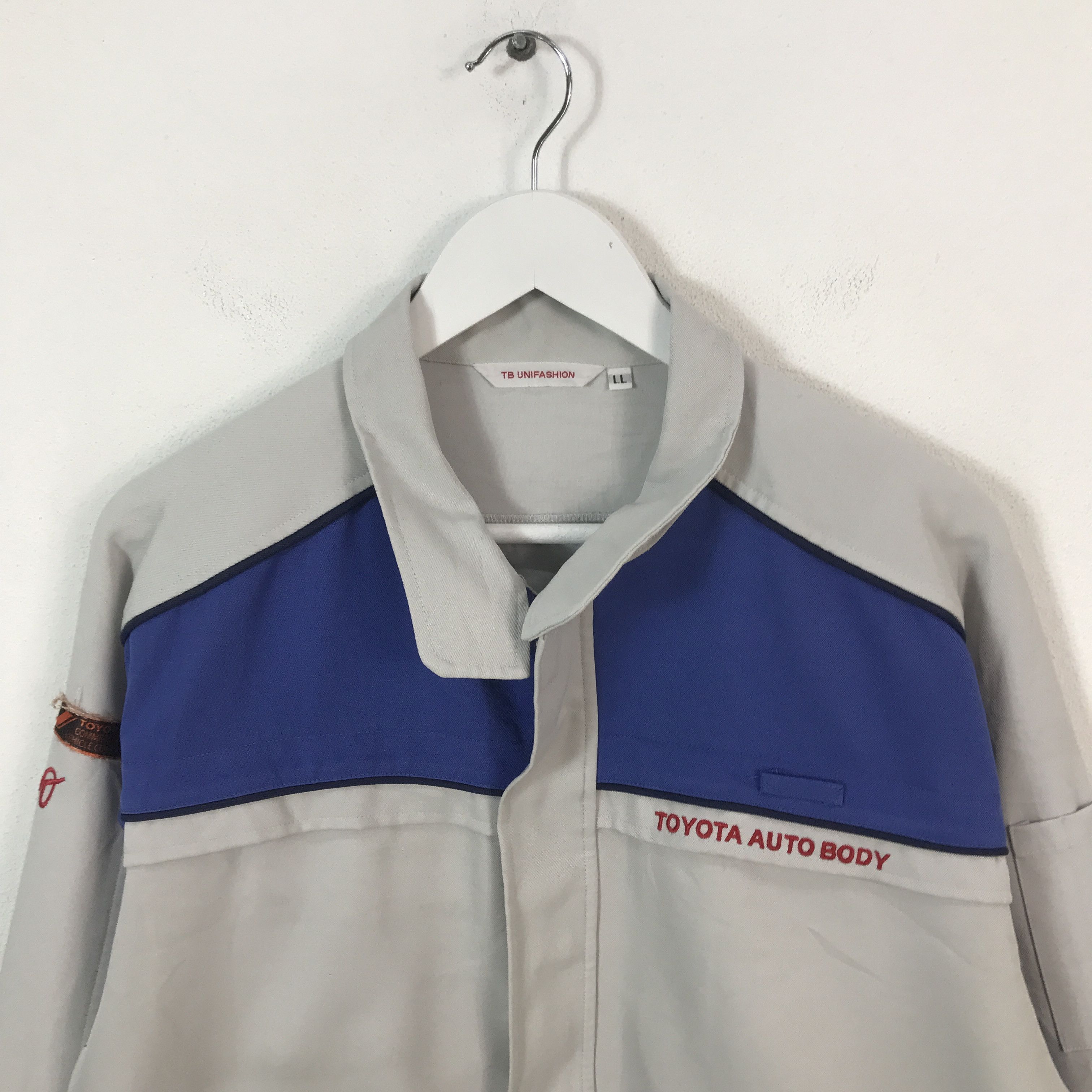 Japanese Brand Toyota Auto Body Worker Sport Jacket Size US L / EU 52-54 / 3 - 2 Thumbnail
