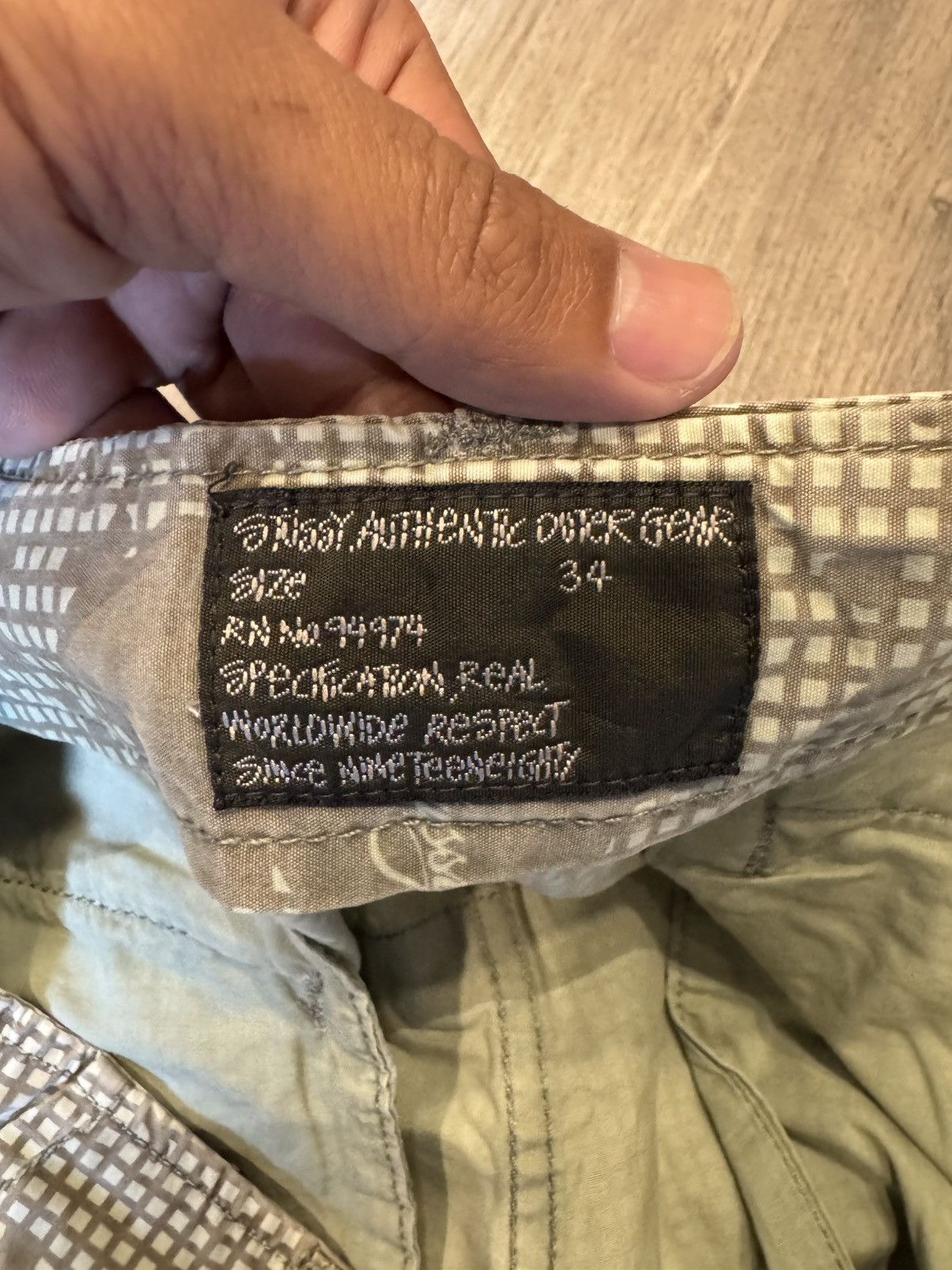 Stussy STUSSY CARGO CAMO SHORT PANTS Size US 34 / EU 50 - 8 Thumbnail