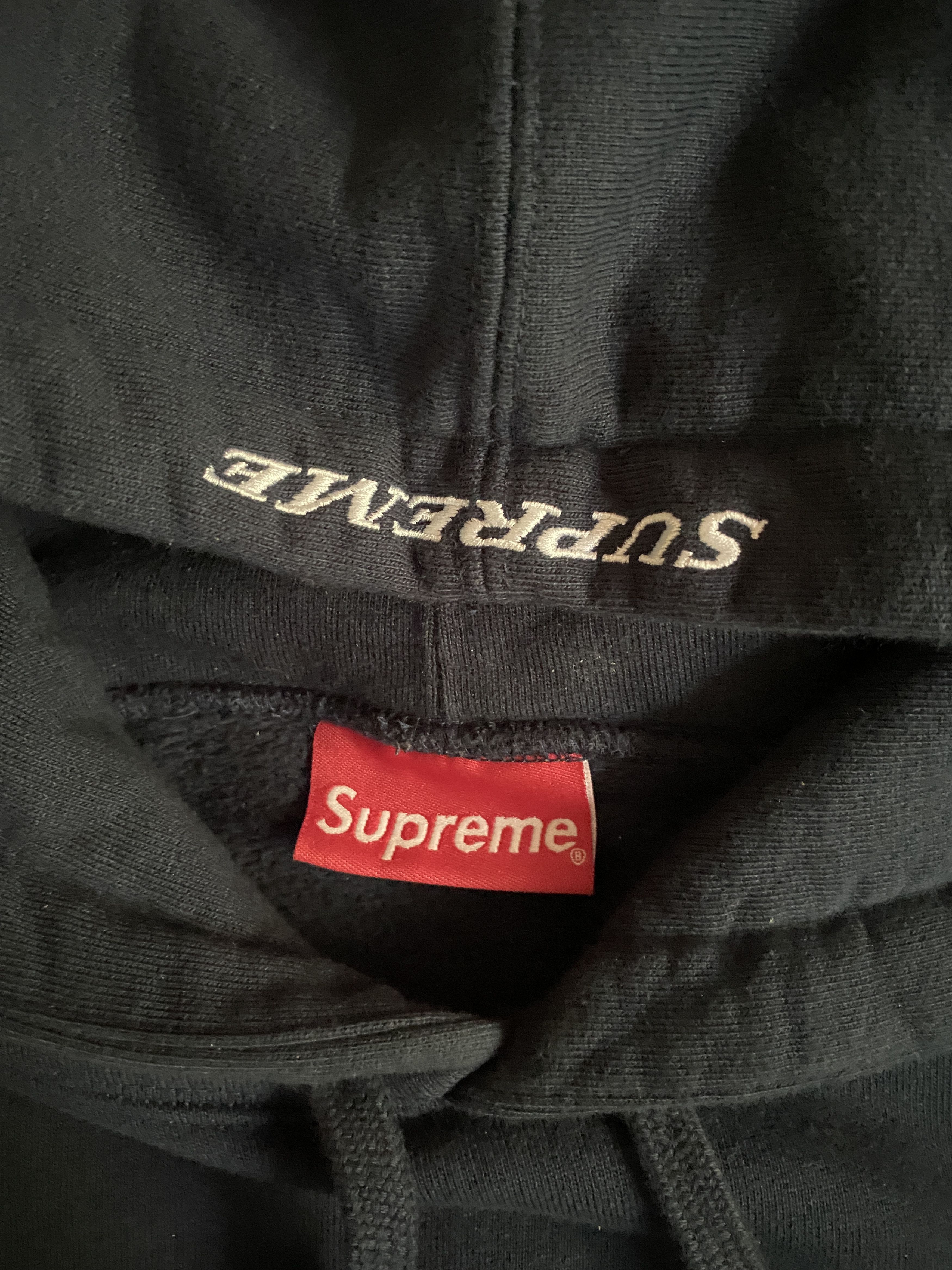Supreme Striped Rib Hooded Sweatshirt FW18 Size US L / EU 52-54 / 3 - 4 Thumbnail