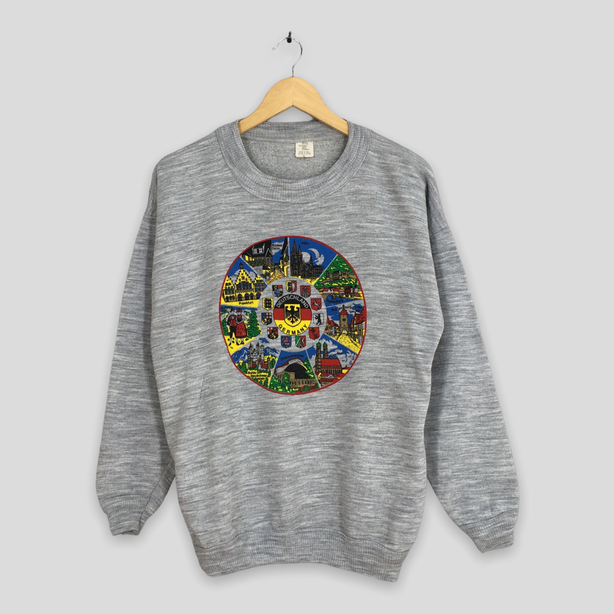 Other Vintage Germany City Deutschland Sweatshirt Large Size US L / EU 52-54 / 3 - 1 Thumbnail