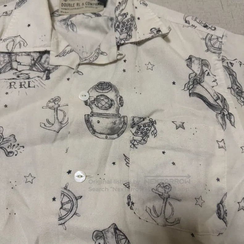 RRL Ralph Lauren RRL Ralph Lauren Old limited edition short sleeved shirt Size US XS / EU 42 / 0 - 2 Thumbnail
