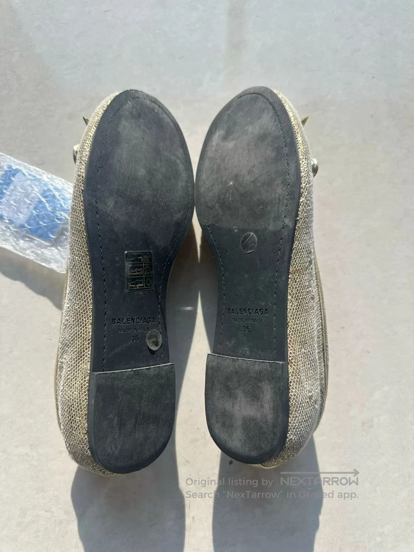Balenciaga Balenciaga Ballerina Shoes with Bow. Size US 6 / IT 36 - 2 Thumbnail