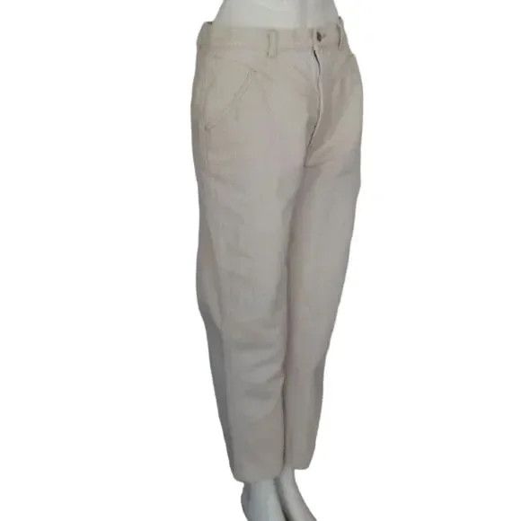 Vintage Rocky Mountain Jeans, Jacquard/Herringbone Cream/White Size 29" - 4 Thumbnail