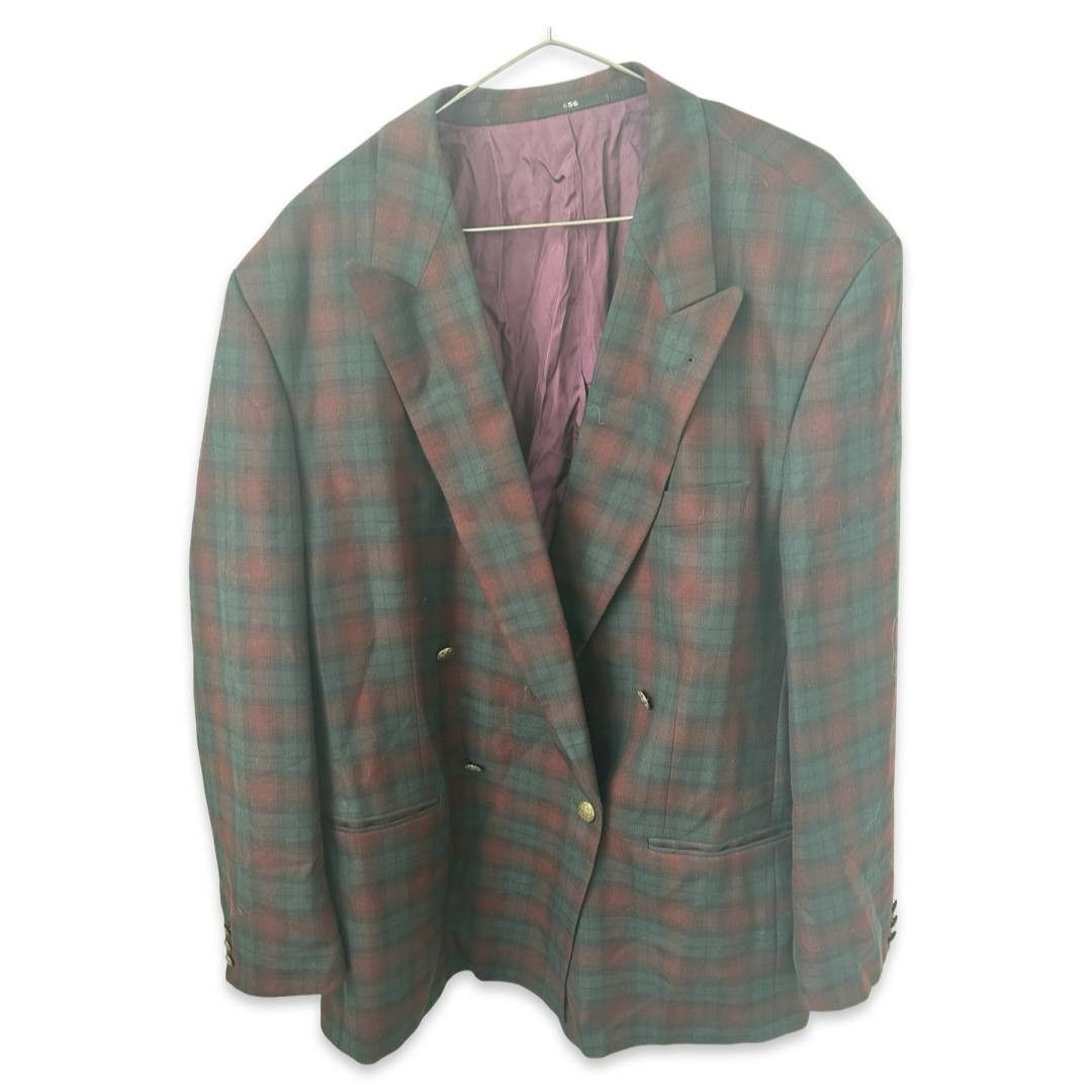 Vintage VTG double-breasted blazer #1211 Size US L / EU 52-54 / 3 - 1 Thumbnail