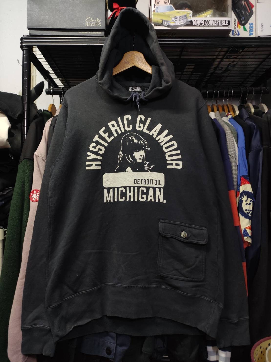Hysteric Glamour Hysteric Glamour " Detroit Oil " Hoodie Size US L / EU 52-54 / 3 - 2 Thumbnail