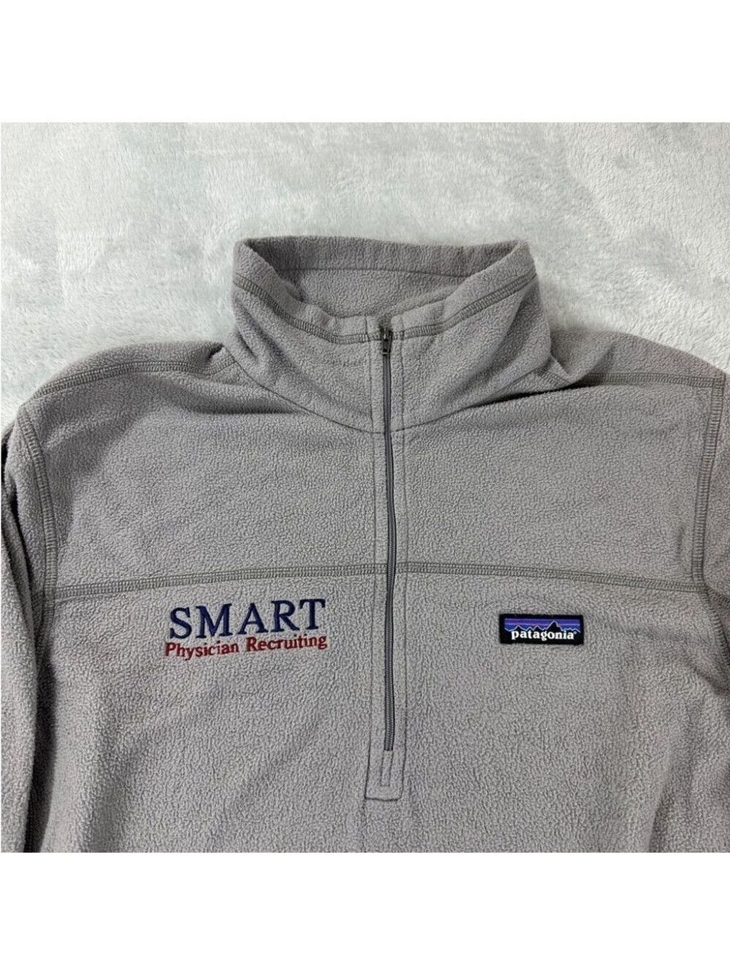 Patagonia Patagonia Men's Size Medium Micro D Fleece Pullover Grey Hal Size US M / EU 48-50 / 2 - 9 Thumbnail