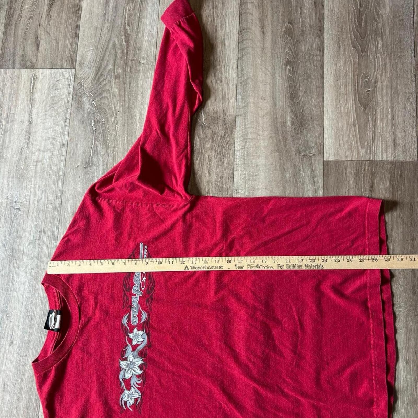 Ocean Pacific Ocean Pacific Men's Red Tshirt Size US XL / EU 56 / 4 - 6 Thumbnail