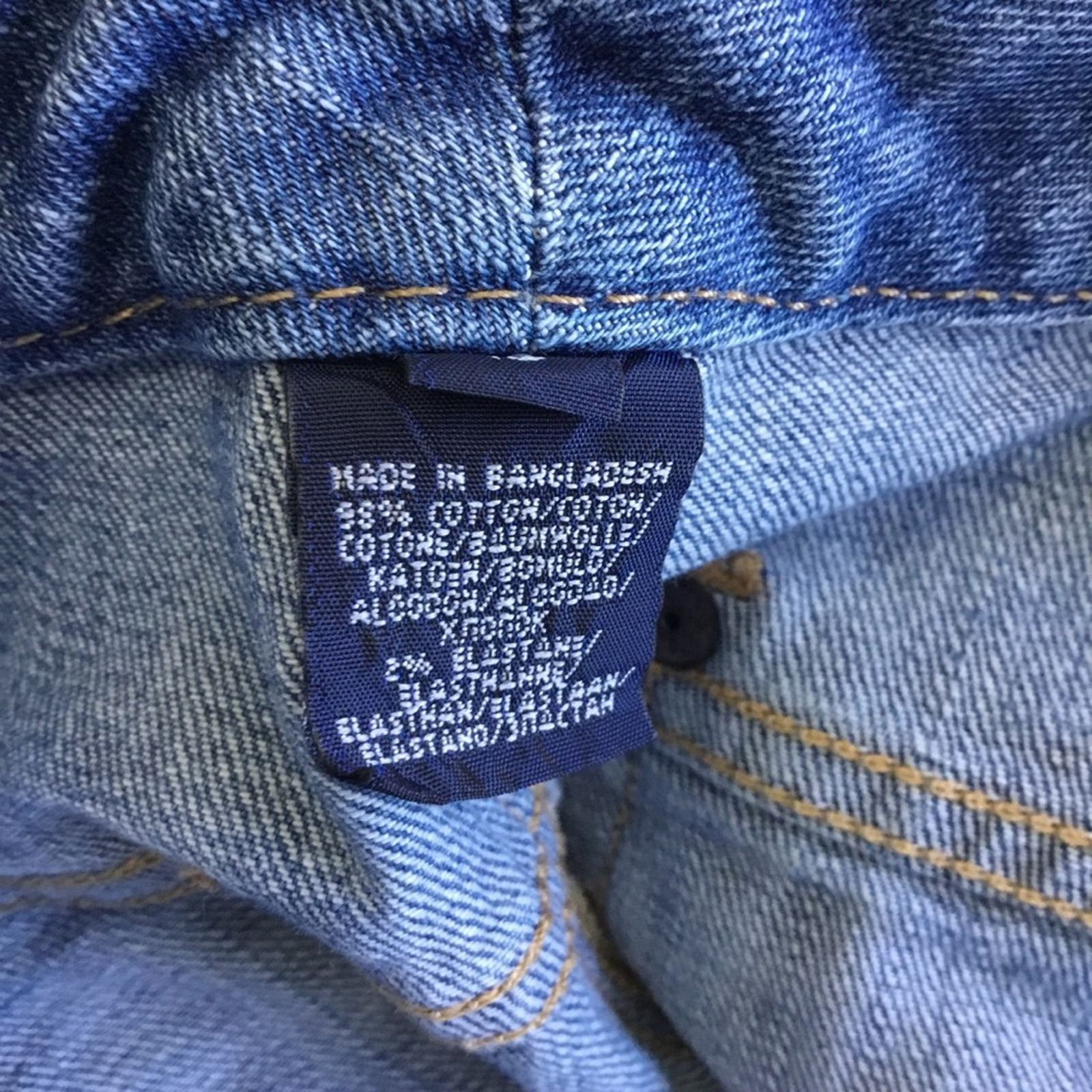 Ralph Lauren Ralph Lauren Girl Blue Straight Legs Jeans Size 38" / US 16 / IT 52 - 6 Thumbnail