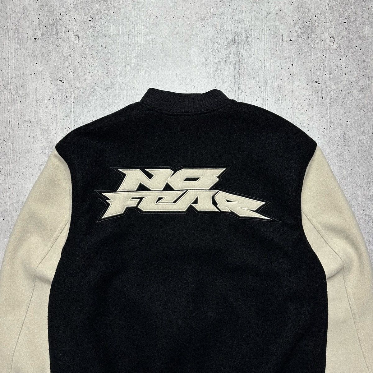 No Fear × Vintage No Fear Bomber Jacket Size S (Oversized Fit) Size US S / EU 44-46 / 1 - 2 Thumbnail