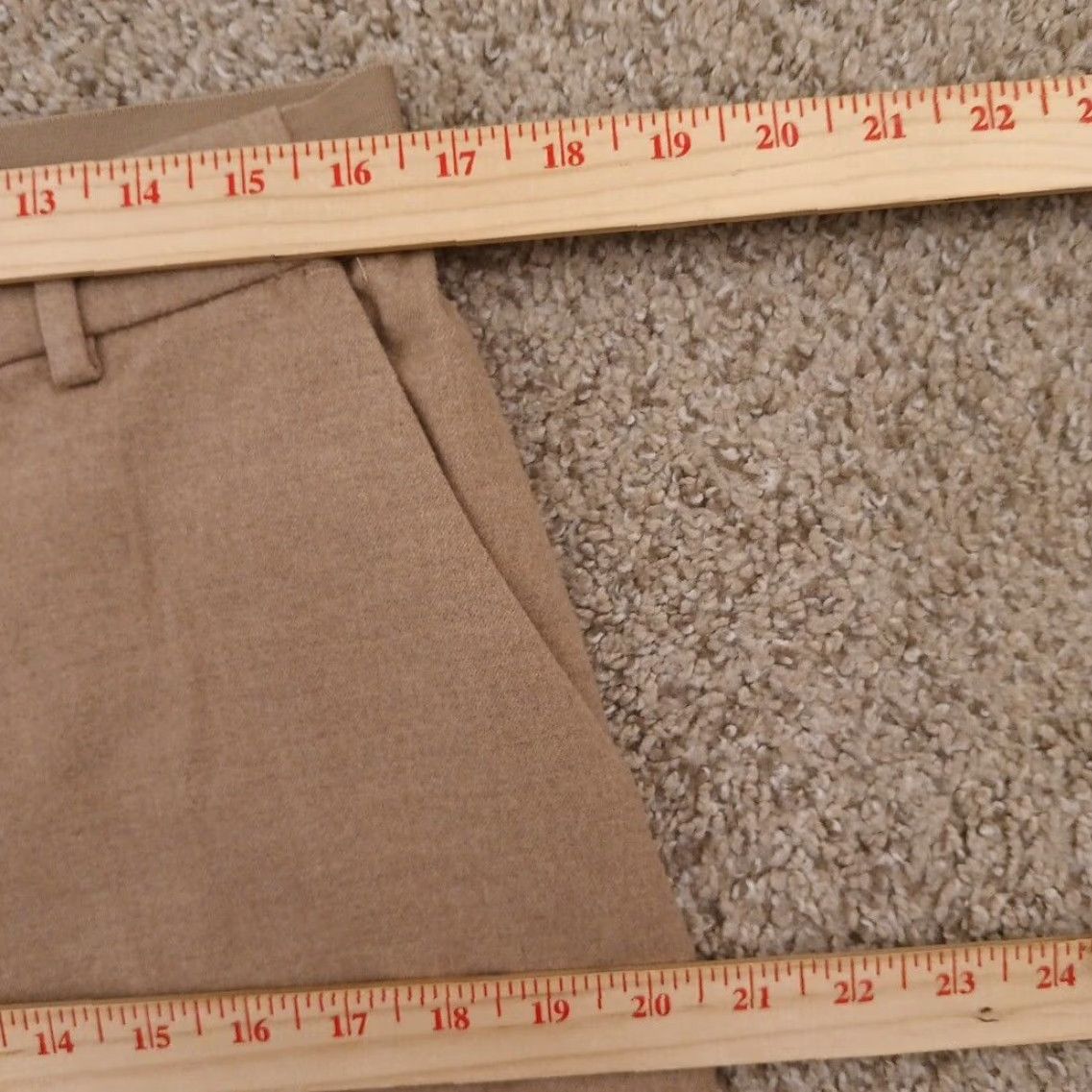 H&M H&M Dress Pants Womens Size 12 Beige Pockets Pull On 33x27 High Rise Pants Womens Size 34" / US 12 / IT 48 - 3 Thumbnail