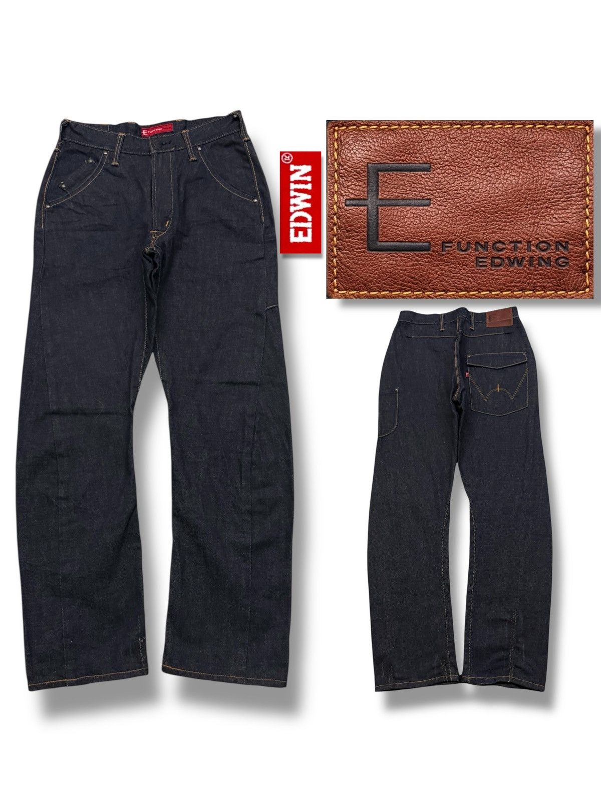 Edwin Vintage Y2K Edwin E-Function Japan Denim Jeans | W28 Size US 28 / EU 44 - 1 Thumbnail